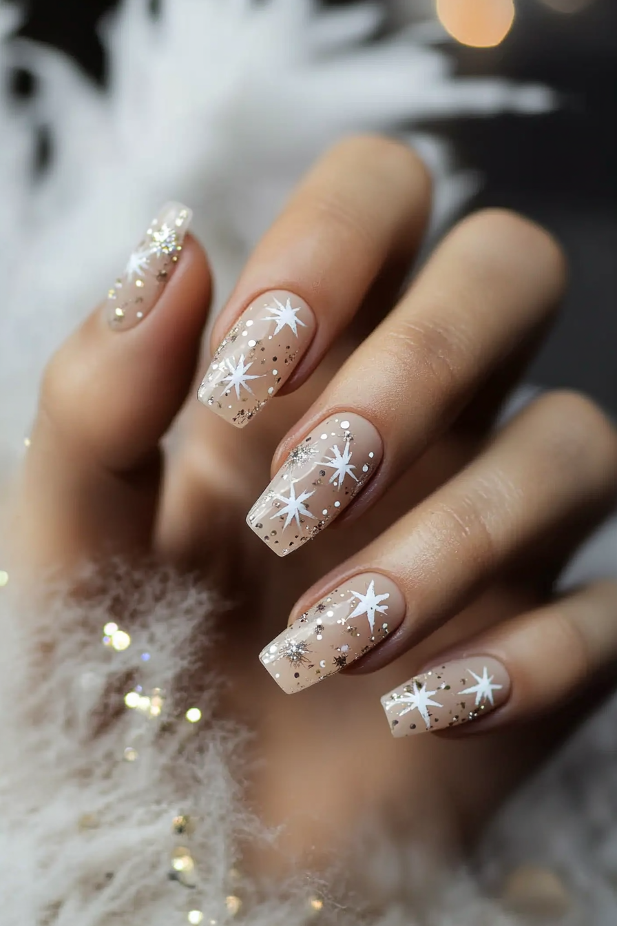 2. Celestial Dream (Nail Design Ideas With Stars) - Nail Design Ideas With Stars